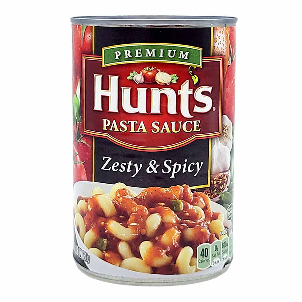 Hunt S Pasta Sauce Zesty Spicy G