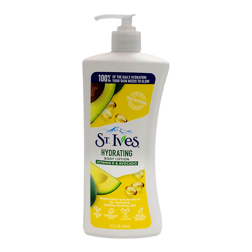 ST.Ives Hydrating Body Lotion Vitamin E & Avocado 621ml