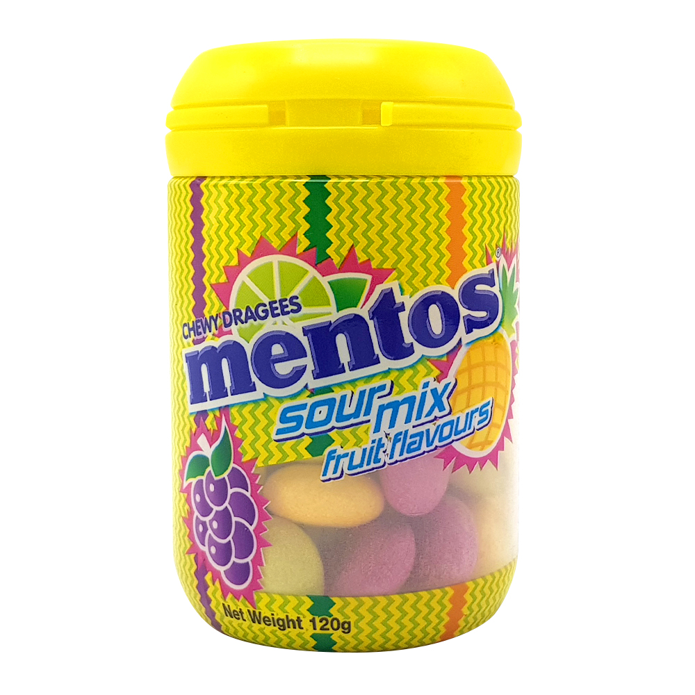 MENTOS SOUR MIX FRUIT FLAVOR