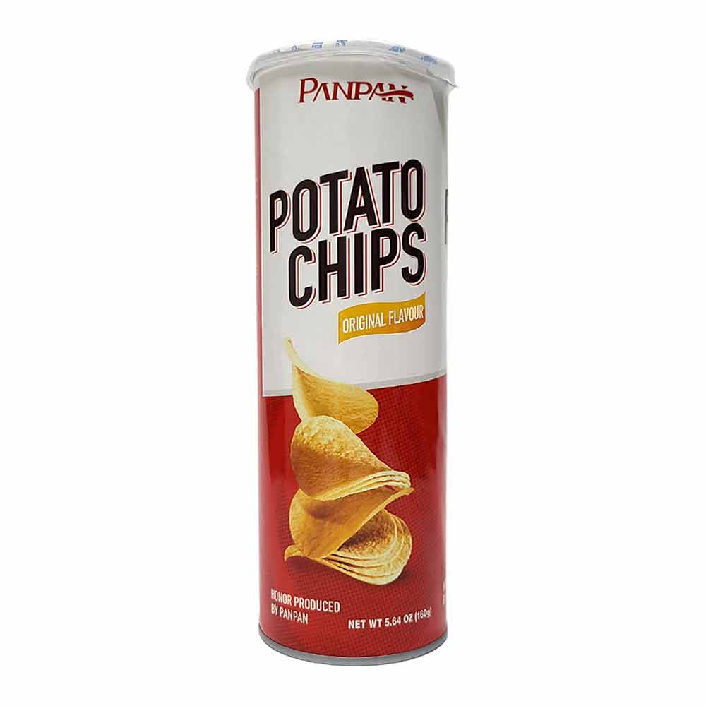 PANPAN POTATO CHIPS ORIGINAL 160G