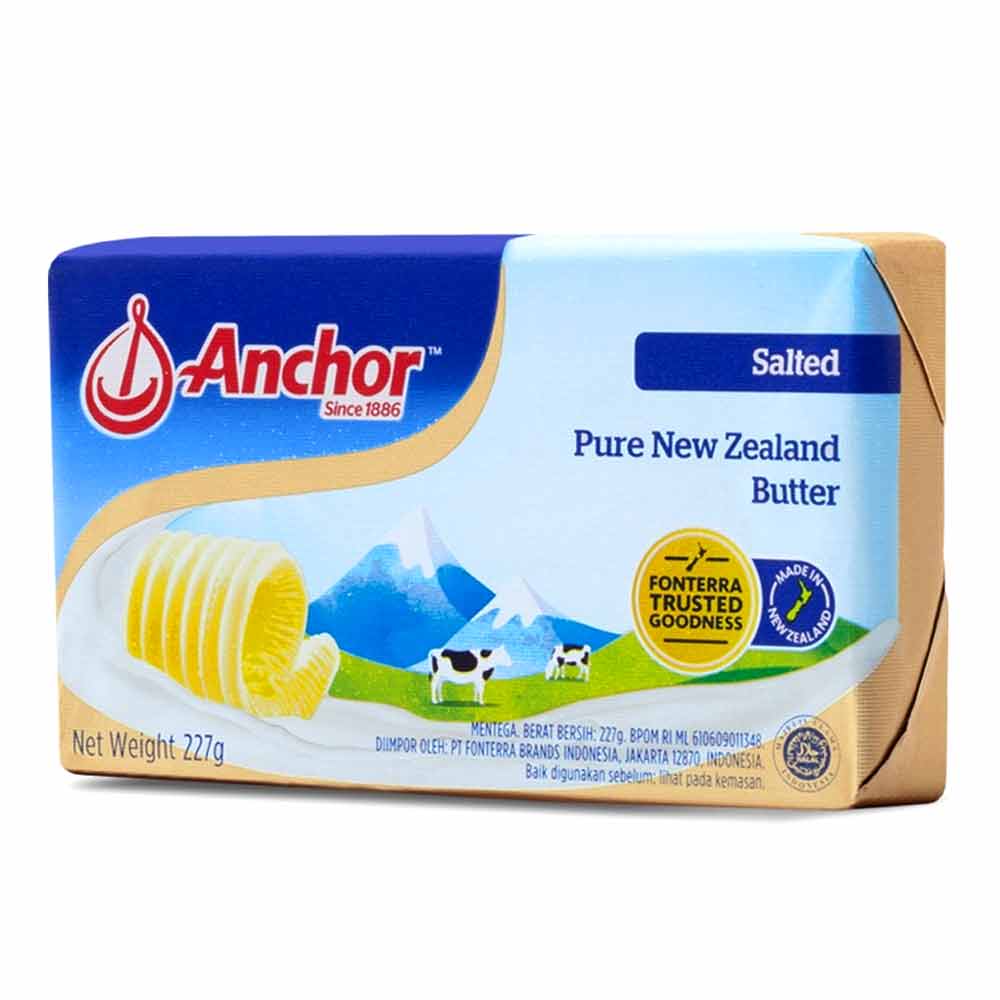 ANCHOR SALTED BUTTER 227G