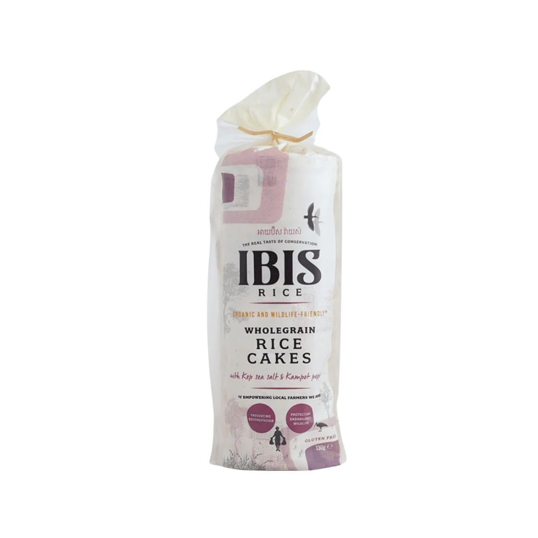 Ibis Rice Cake Organic Salt & Pepper 130g