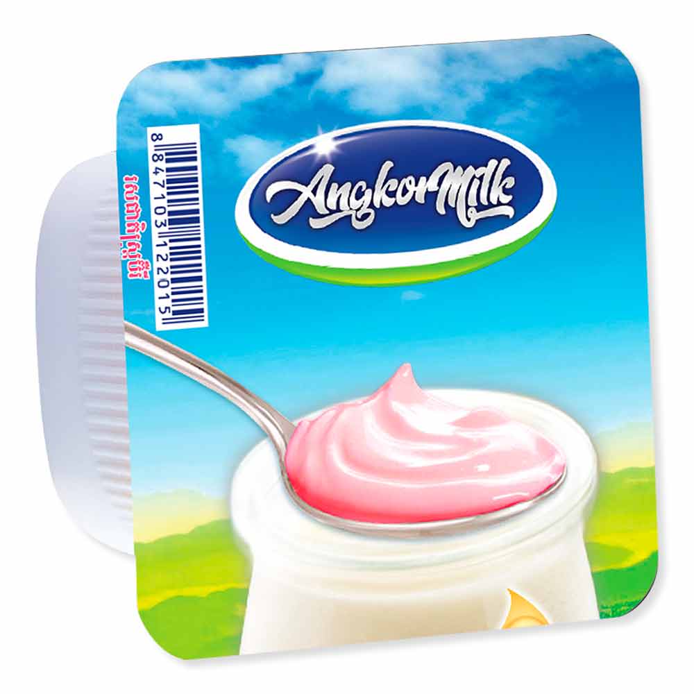 ANGKOR MILK YOGURT 100G STRAWBERRY