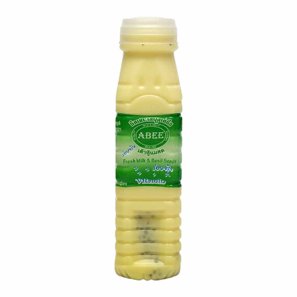 ABEE FRESH MILK &BASIL SEEDS 200ML