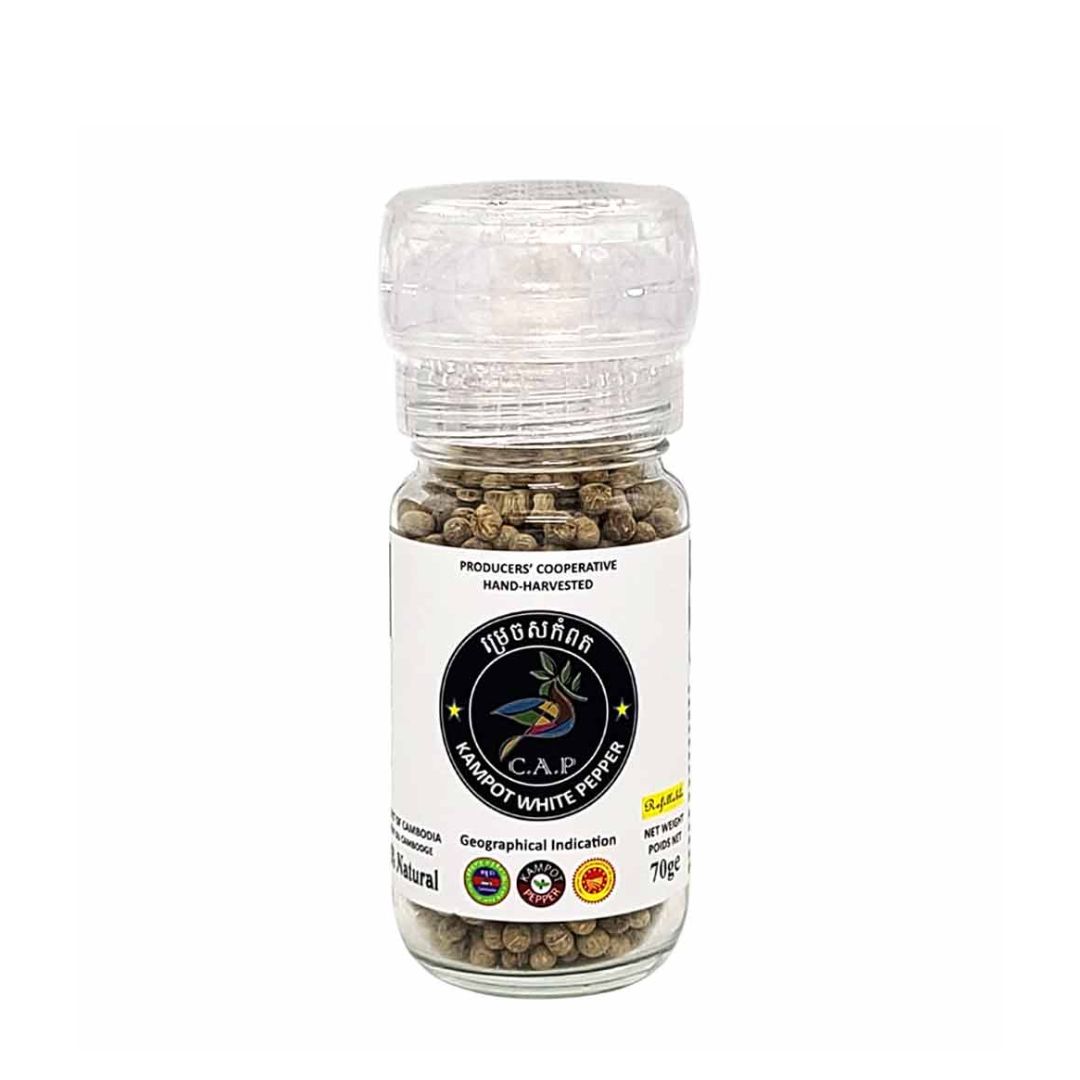 C.A.P Kampot White Pepper 52g