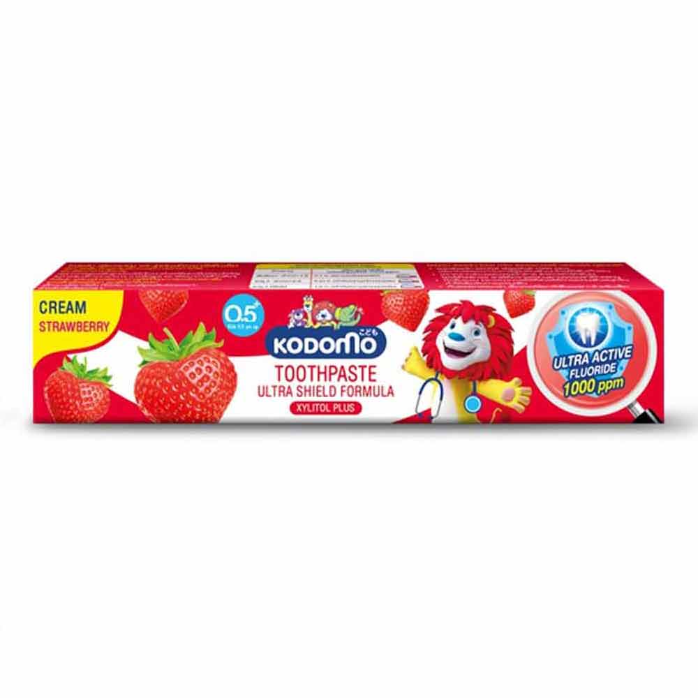 kodomo strawberry toothpaste