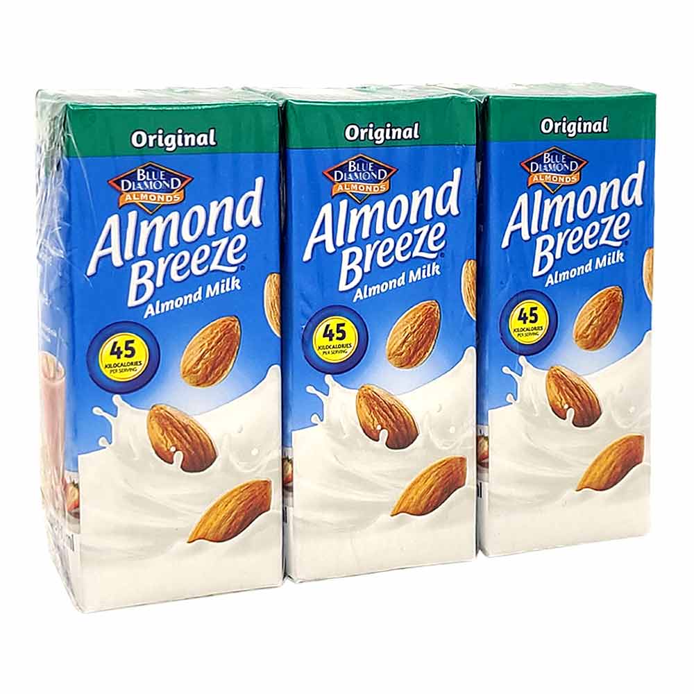 Blue Diamond Almond Breeze Almond Milk Original 180mlx3