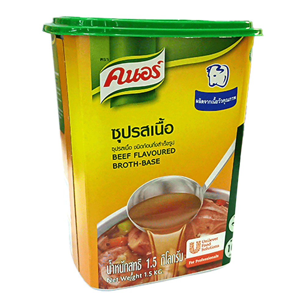 KNORR BEEF FLAV BROTHBASE 1.5KG
