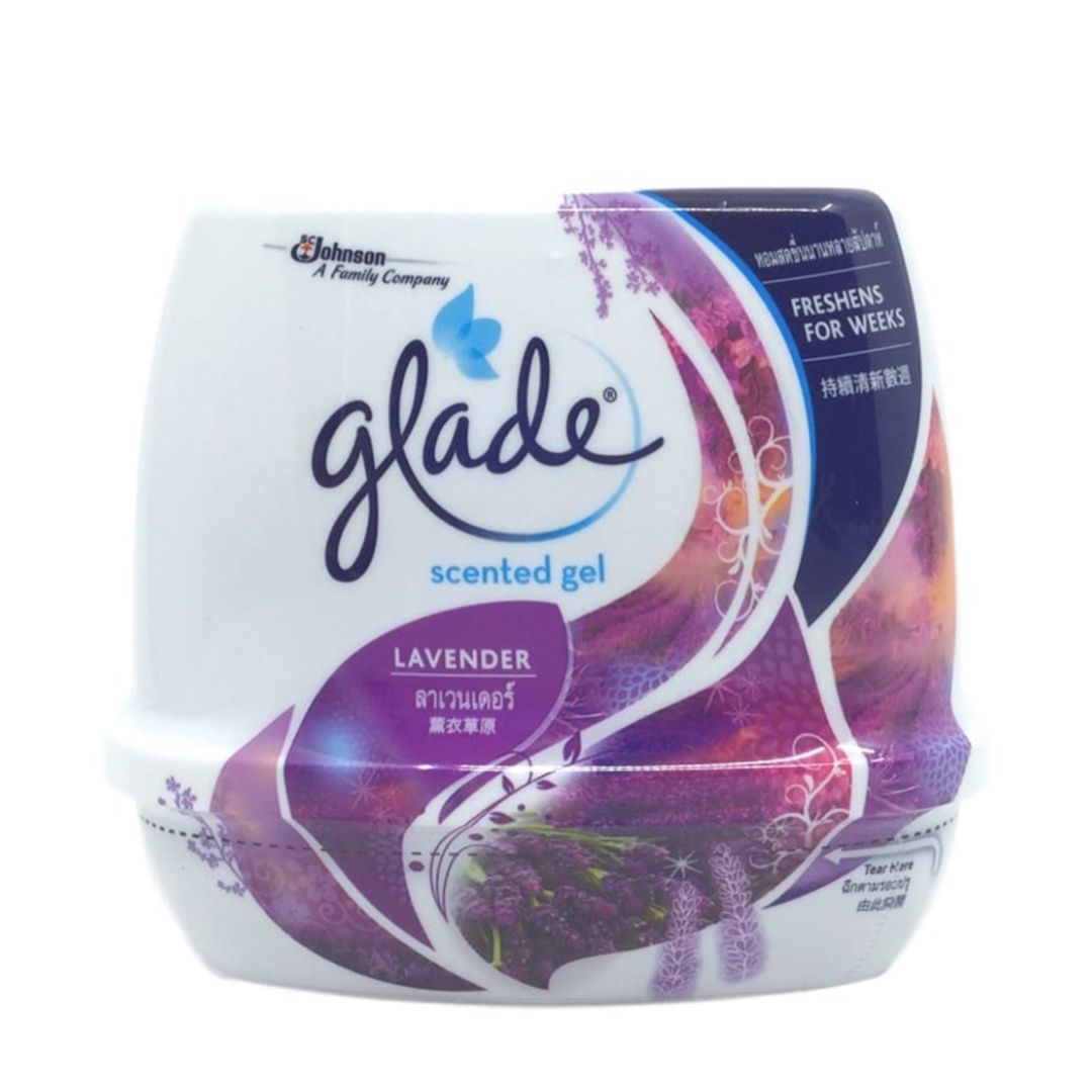 GLADE SCENTED GEL LAVENDER 180GM