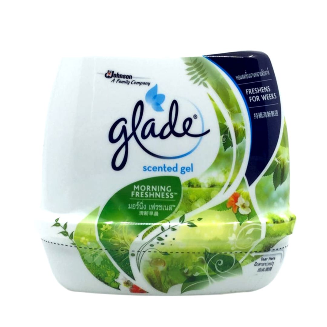 GLADE SCENTED GEL MORNING FRESHNESS 180GM