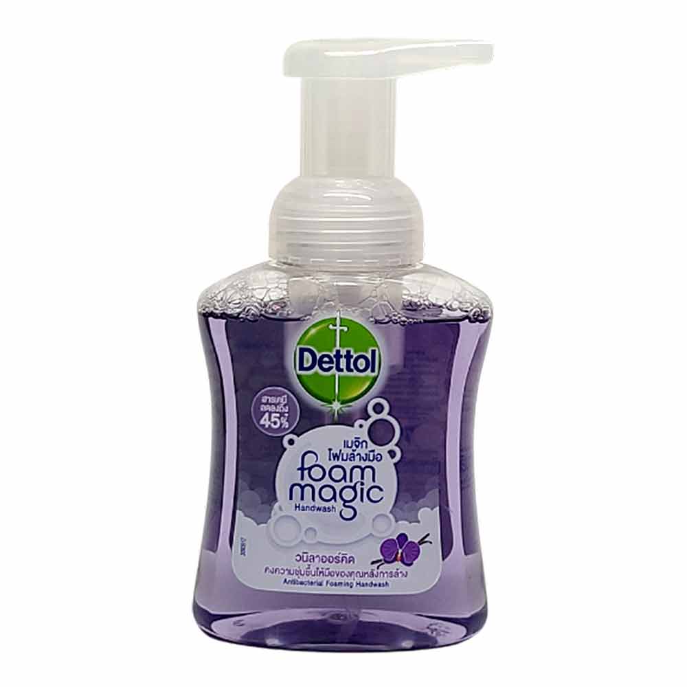 DETTOL FOAM MAGIC HAND WASH VANILLA ORCHID 250ML