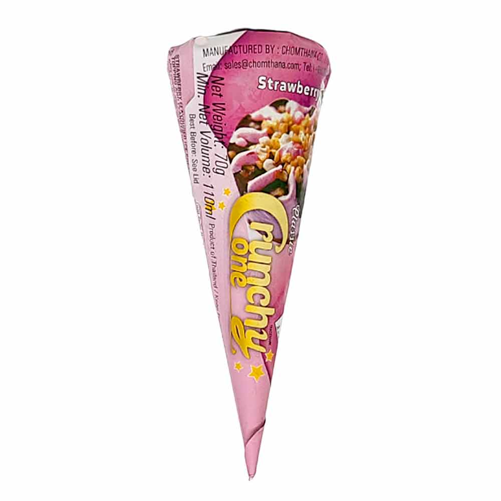 CRUNCHY CONE STRAWBERRY 80G