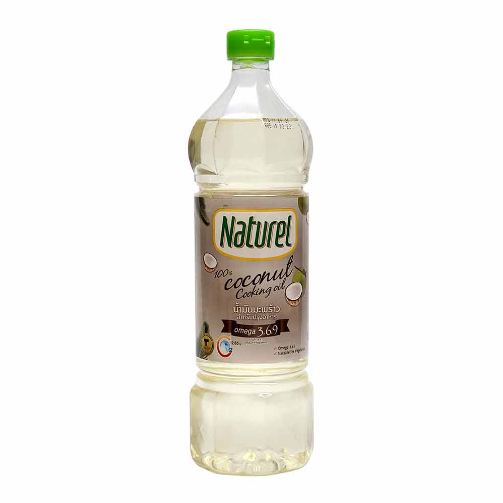 NATUREL COCONUT COOKING OIL 1L