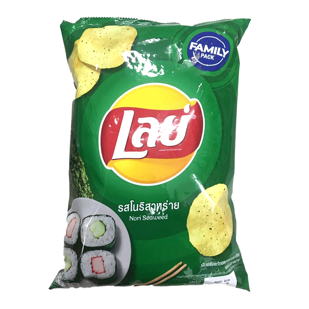 LAY NORI SEAWEED FAMILY PACK 158G