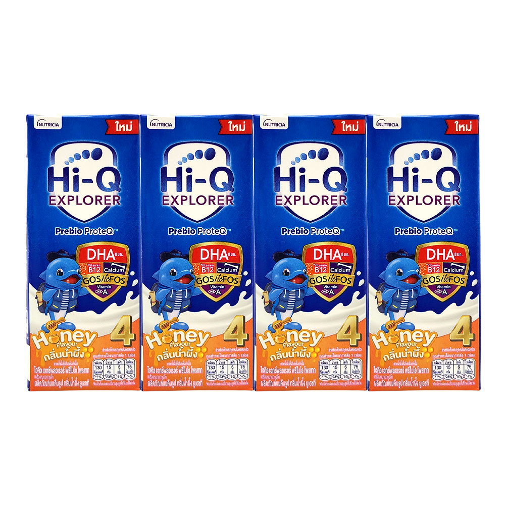 HIQ Explorer Prebio ProteQ Honey 4 180mlx4