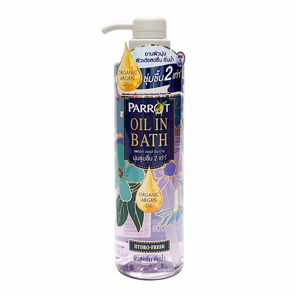 PARROT OIL IN BATH 400ML HYDROFRESH (THAI PRODUCT)