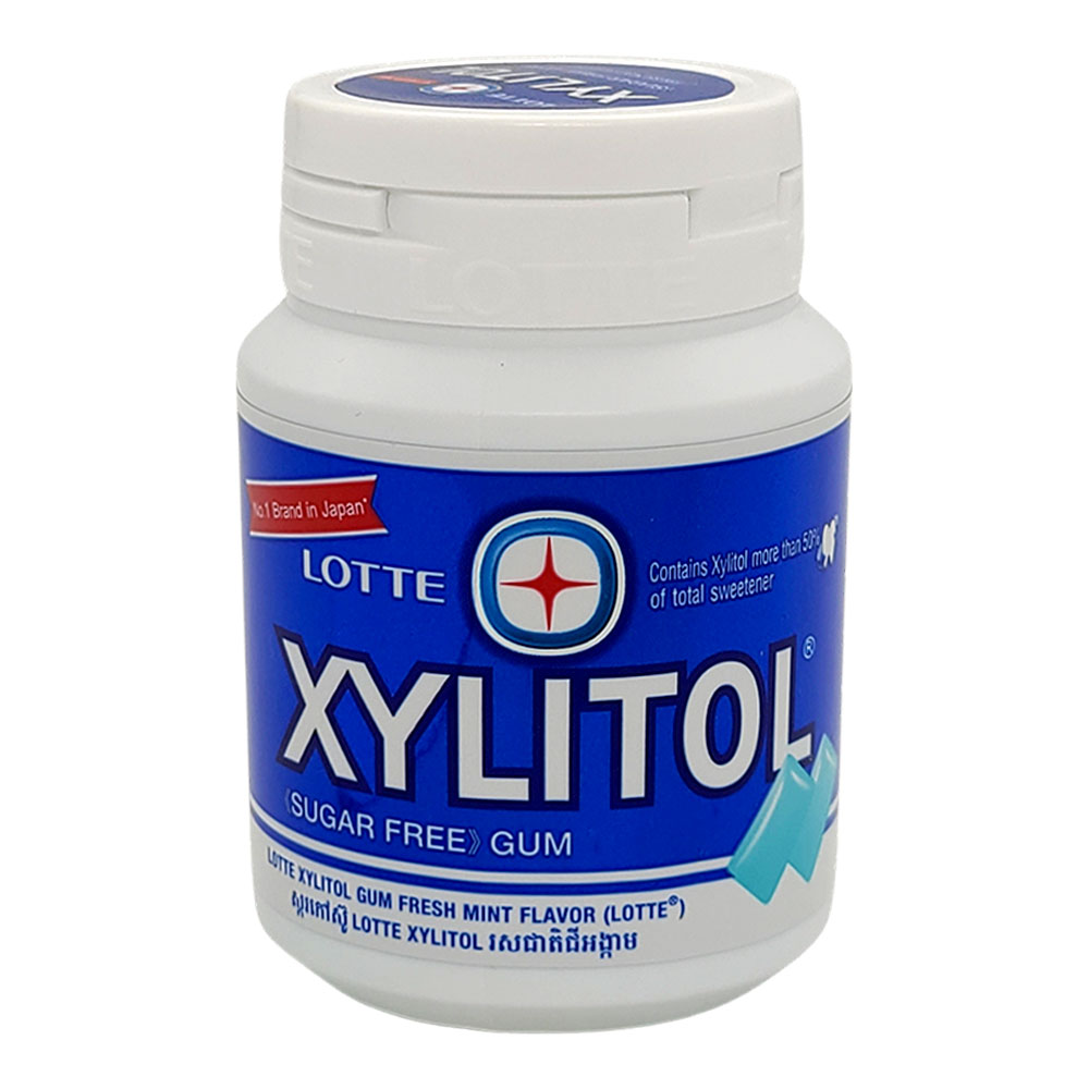 Lotte Xylitol Gum Fresh Mint 58g