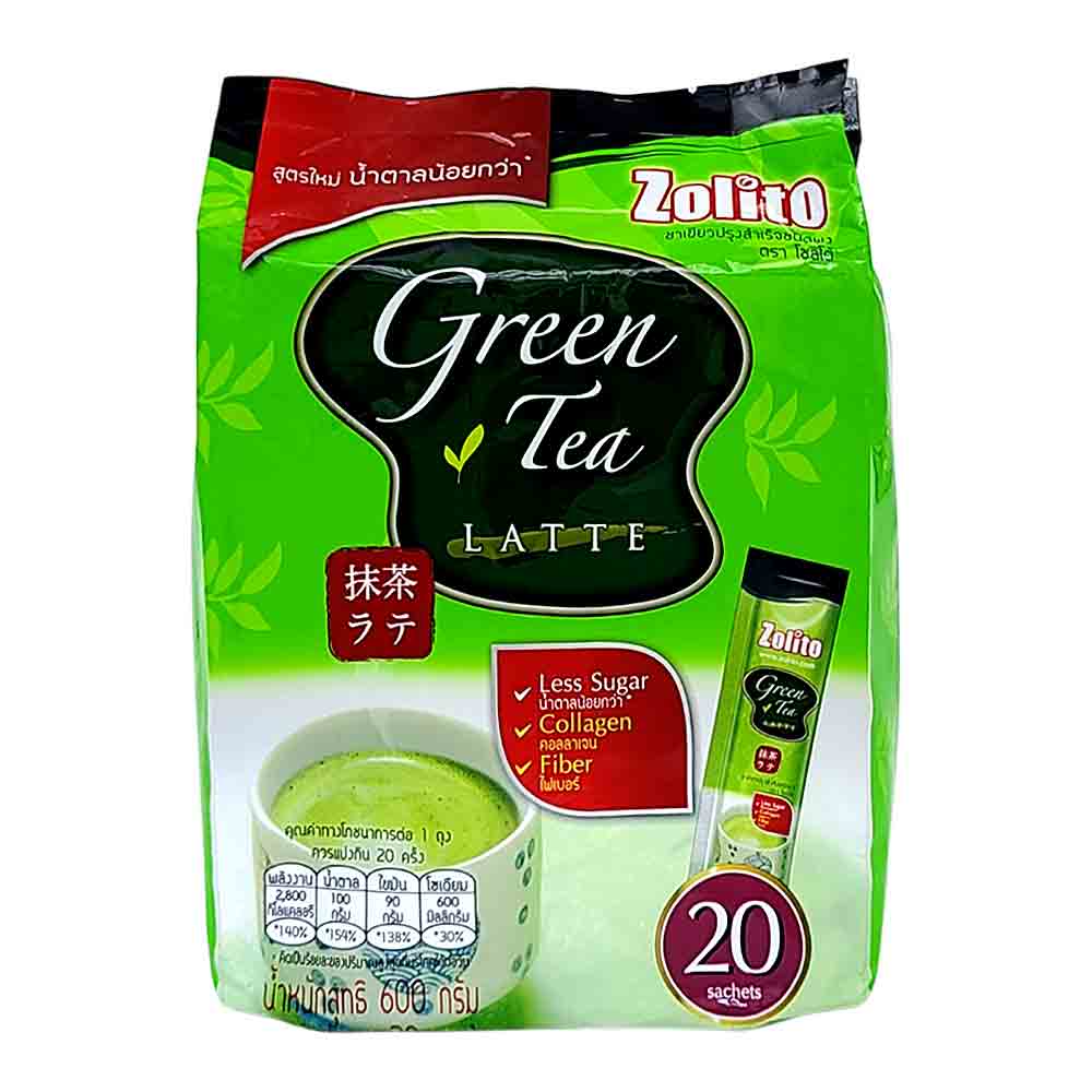 Zolito green tea latte powder 600g