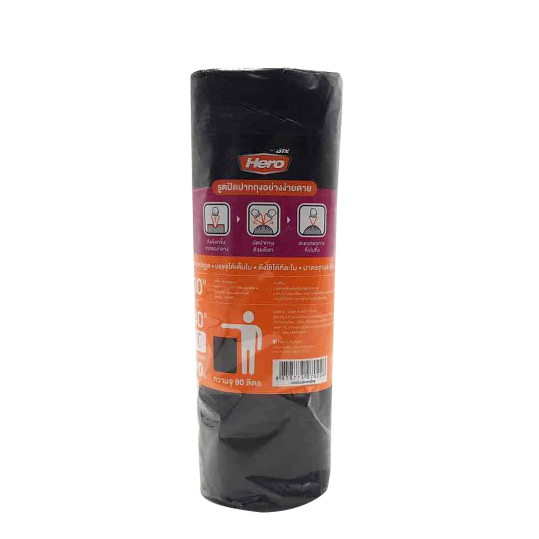 HERO DRAW TAPE BAGS ON ROLL 30*40