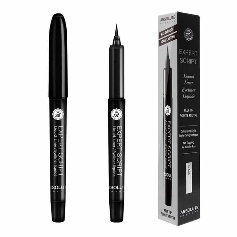 Script Liquid System Pen ABSOLUTE NEW YORK Expert Script Liquid Liner