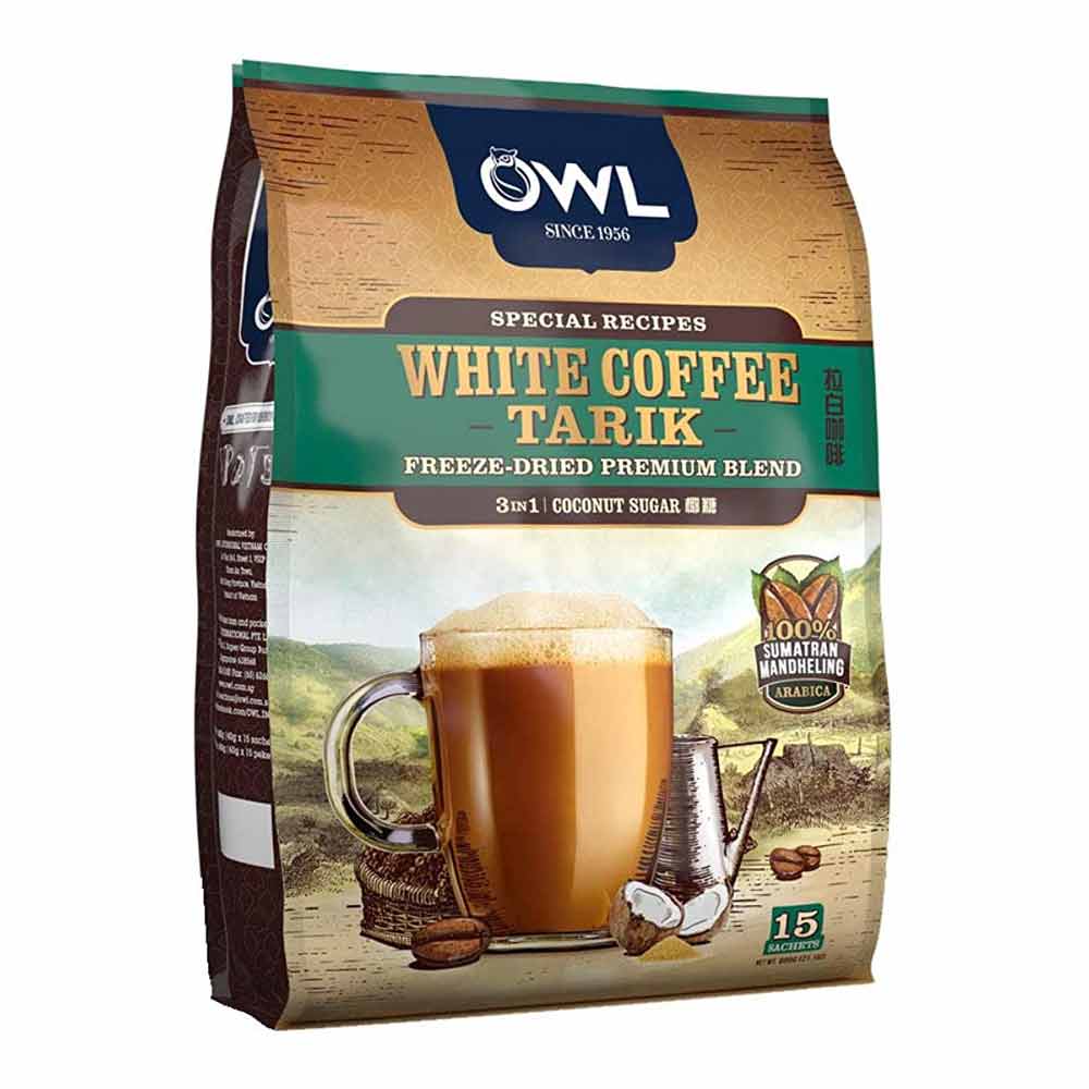 OWL WHITE COFFEE COCONUT 540G