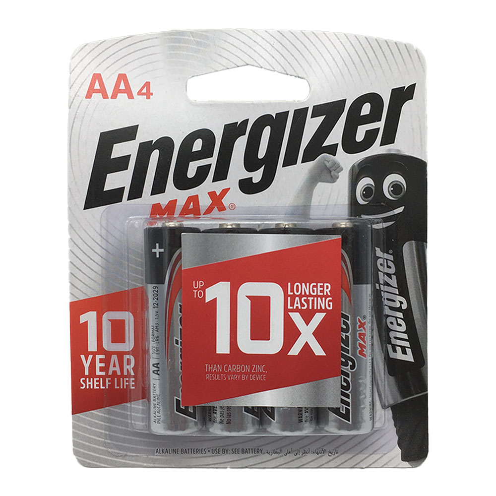 ENERGIZER BATTERY AA4