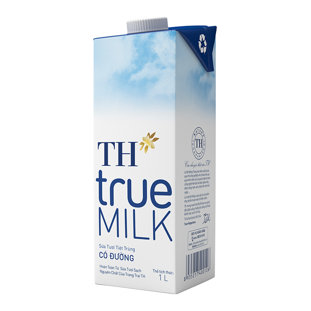 Th True Milk Sweetened 1l