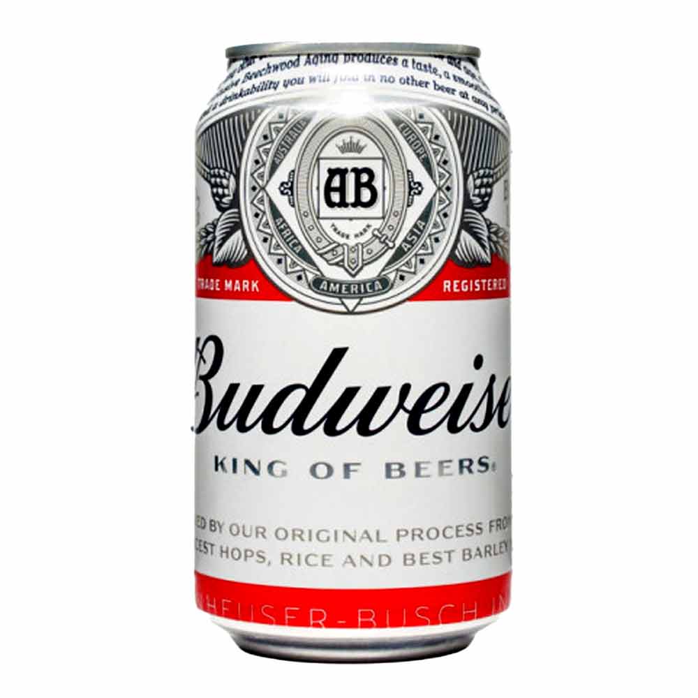 BUDWEISER CAN 330ML