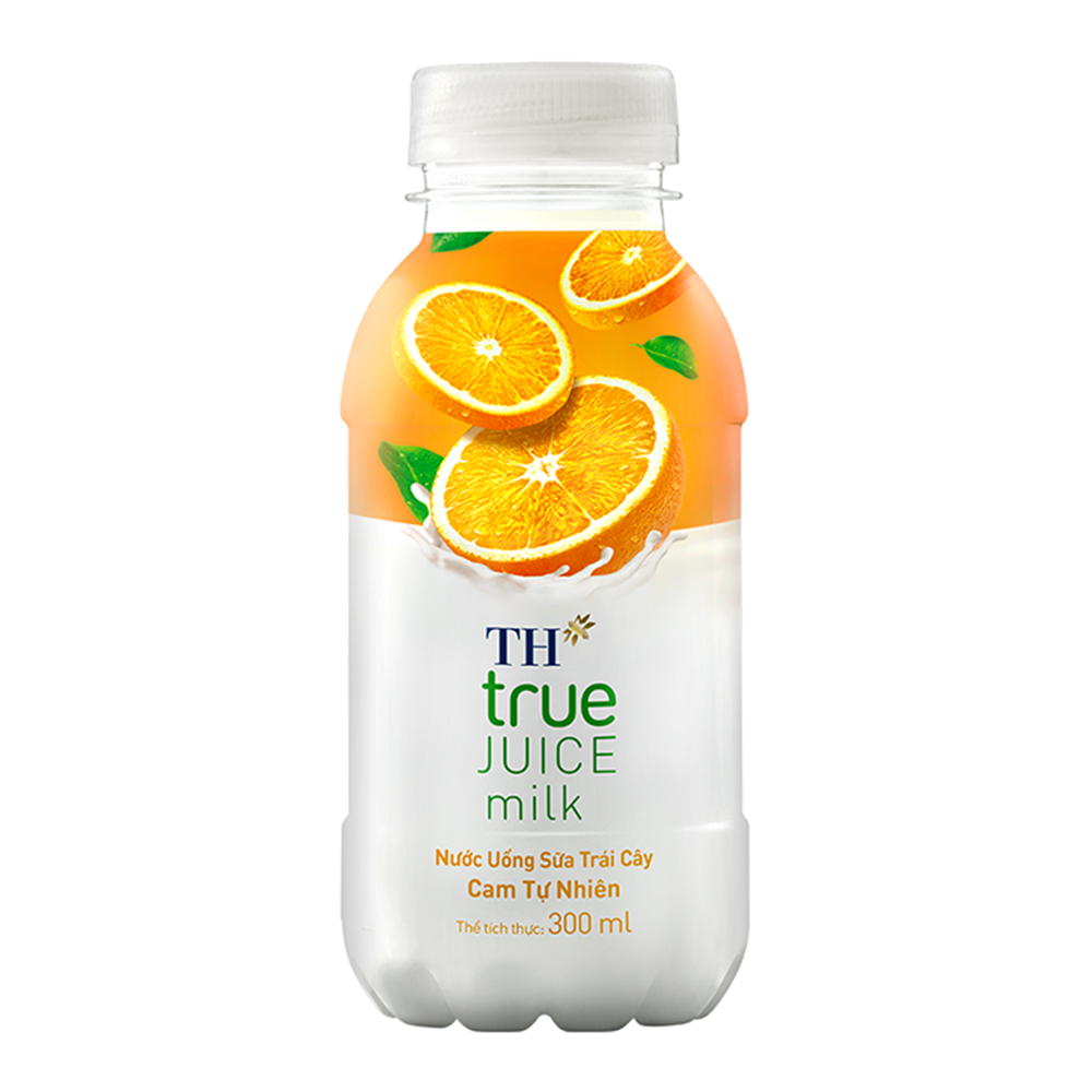 TH TRUE JUICE MILK ORANGE 300ML