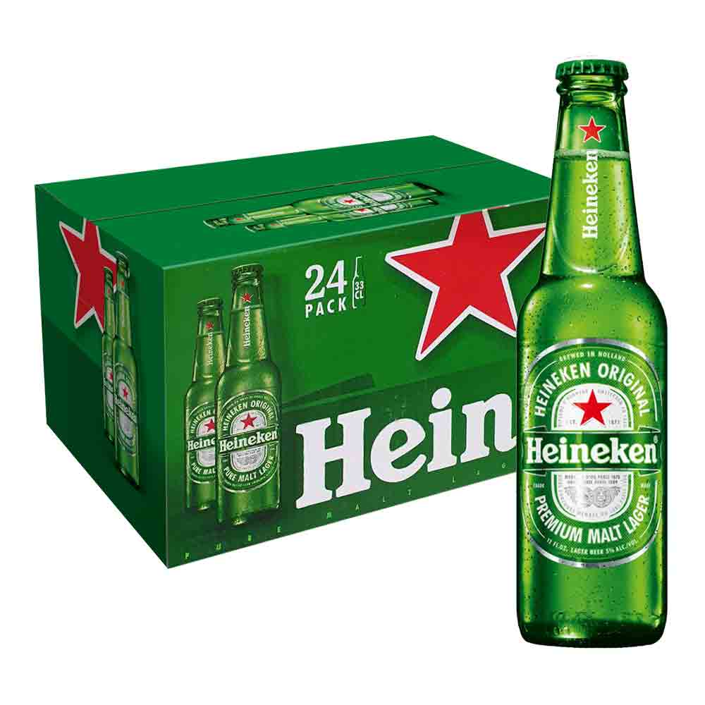 HEINEKEN BEER 5% VOL 24 x 330ML