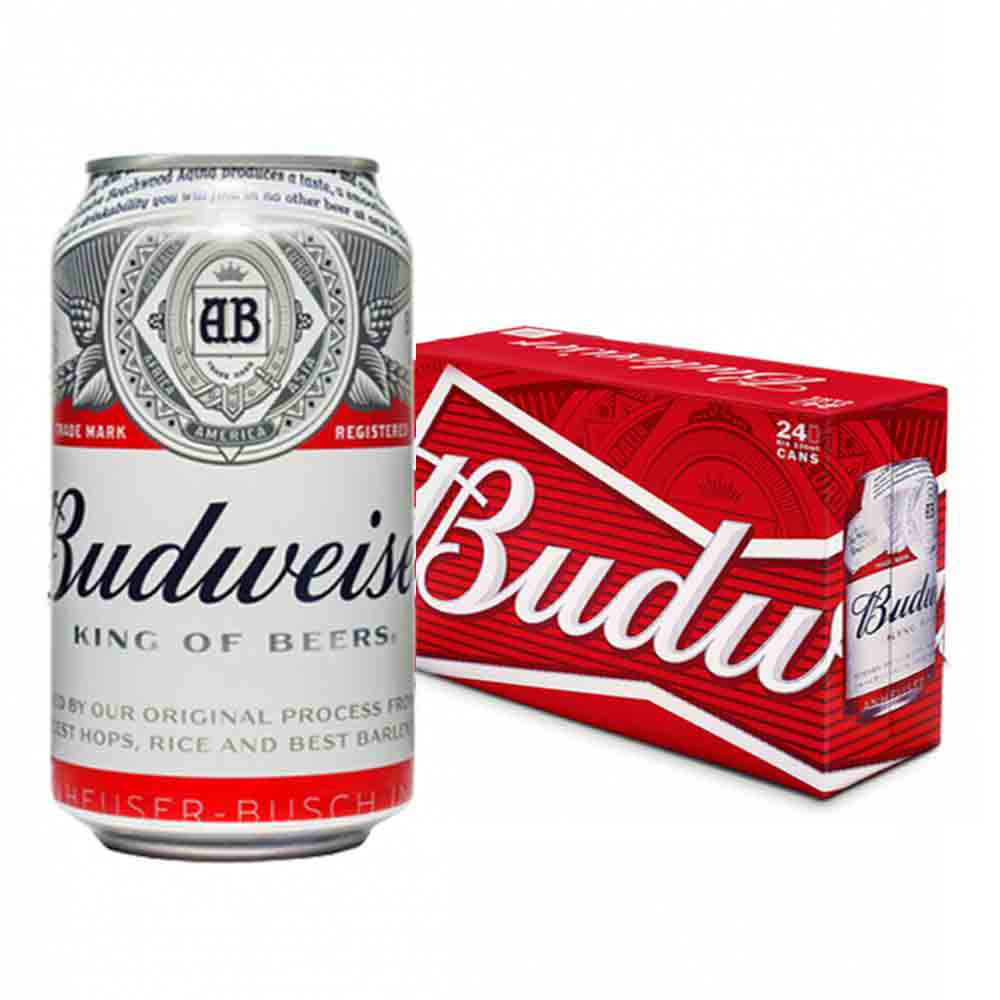 Budweiser Beer 5% Vol 24 x 330ml