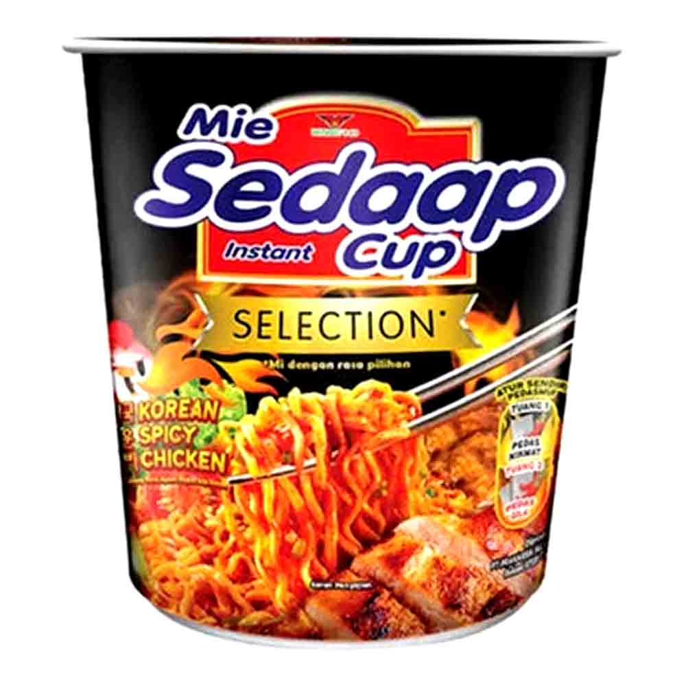 Wingsfood Mi Sedaap Instant Cup Korean Crispy Chicken Noodle 85g