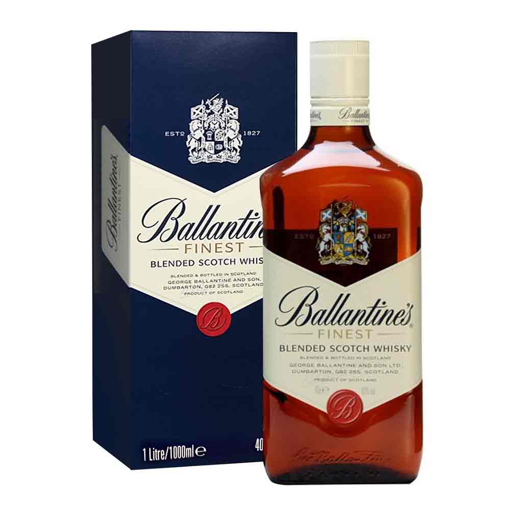 Ballantine's Finest Blended Scotch Whisky 40% Vol 1L