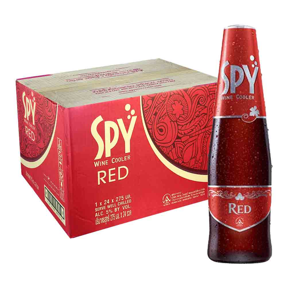 SPY Cocktail Wine Cooler Red 4 Vol 24 x 275ml