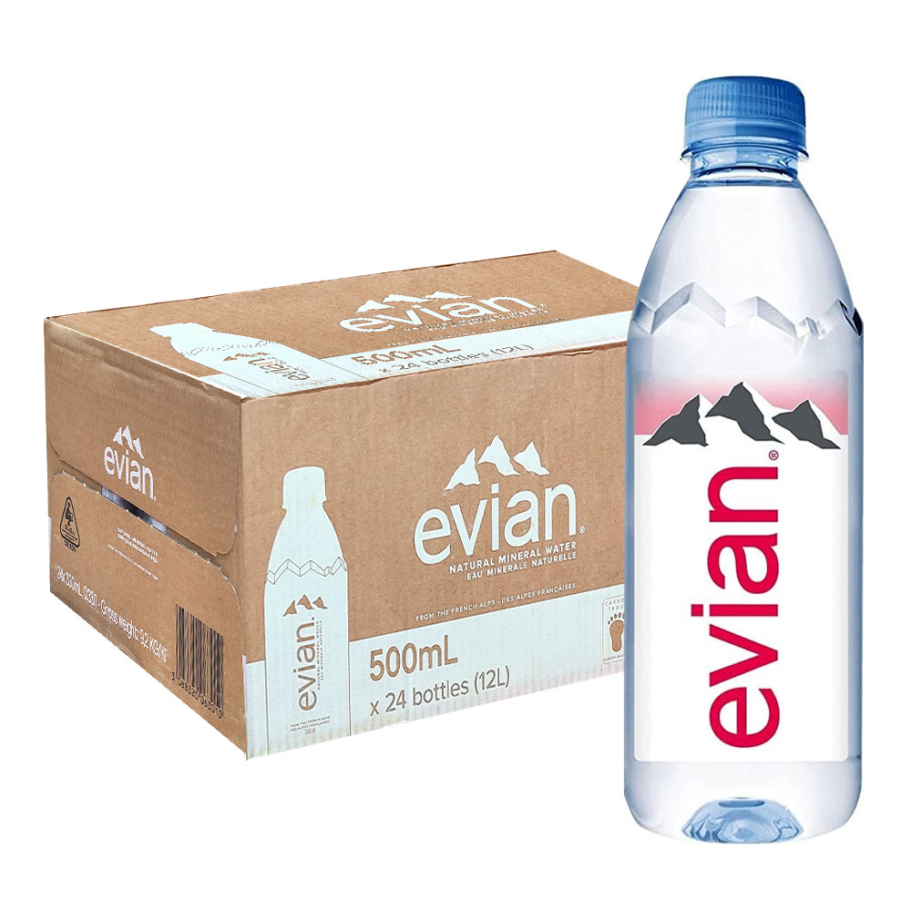 evian Water 500ml x 24