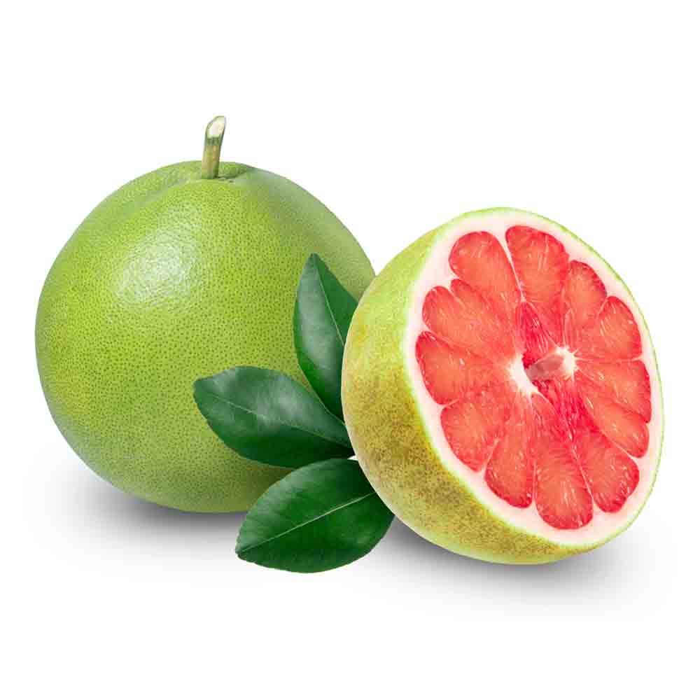 Grapefruit Red Khmer / ផ្លែក្រូចផ្លុងសាច់ក្រហមខ្មែរ (1Pcs)